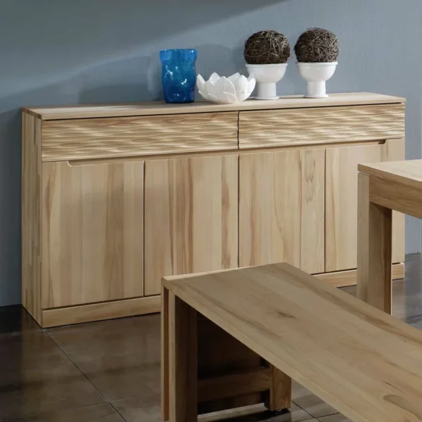 Massivholz Sideboard Wahano Aus Kernbuche Geölt 1