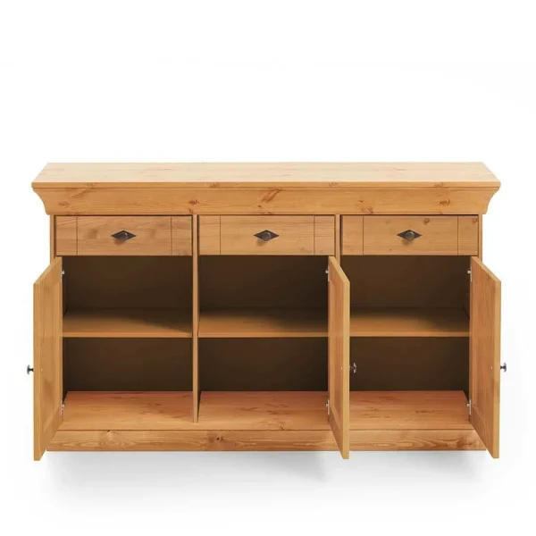 Massivholz Sideboard Piatra Im Landhausstil 4