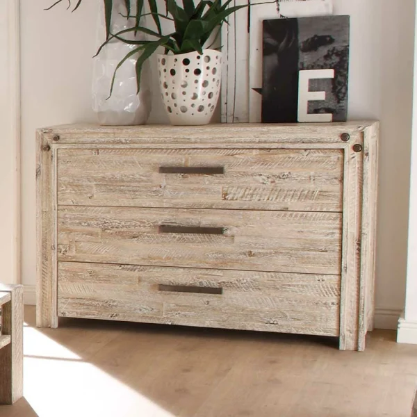Massivholz Sideboard Vessina Im Vintage Design 3
