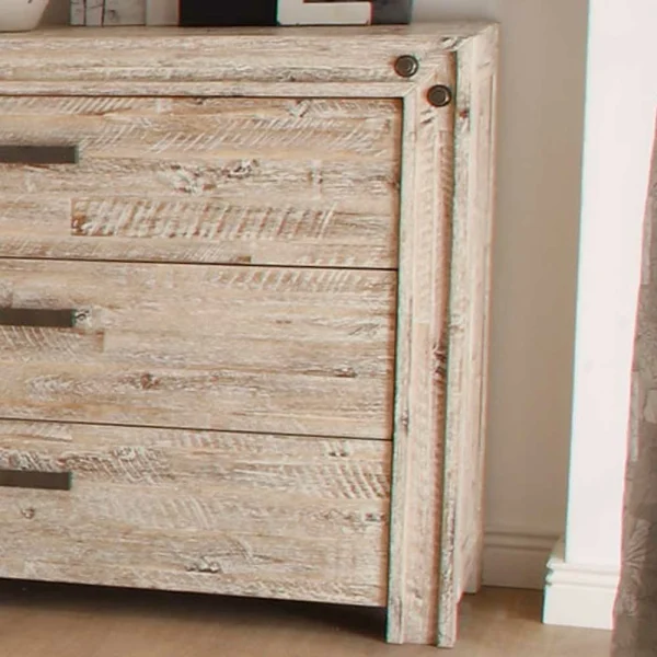 Massivholz Sideboard Vessina Im Vintage Design 4