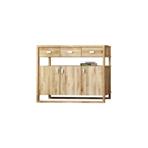 Massivholz Sideboard Anuala Aus Wildeiche Geölt 1