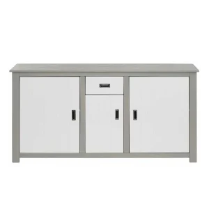 Moderne Esszimmer Kommode In Weiß & Grau – Lurgeno 12