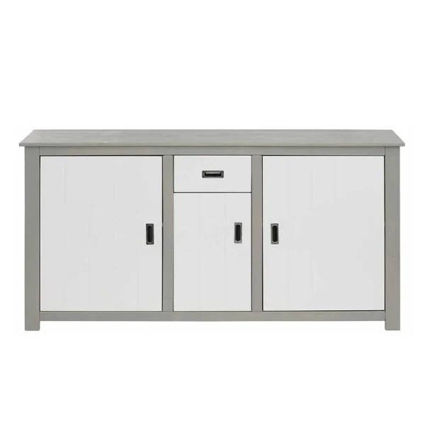 Moderne Esszimmer Kommode In Weiß & Grau – Lurgeno 4