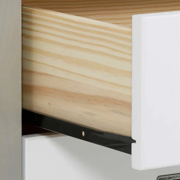 Moderne Esszimmer Kommode In Weiß & Grau – Lurgeno 7