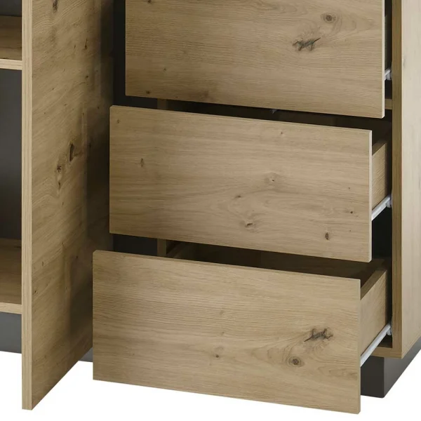 Moderne Kombi-Kommode 138 Cm Breit – Lairian 7