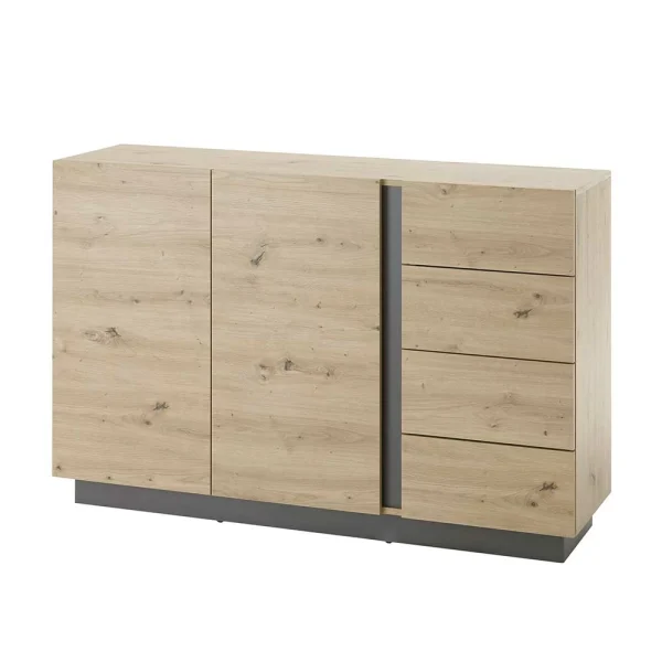 Moderne Kombi-Kommode 138 Cm Breit – Lairian 1