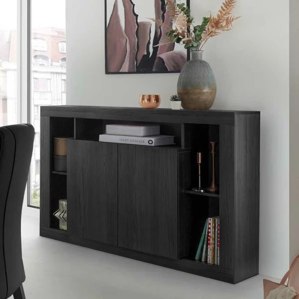 Moderne Kommode Mit 2 Türen & 5 Fächern – Bihar 7