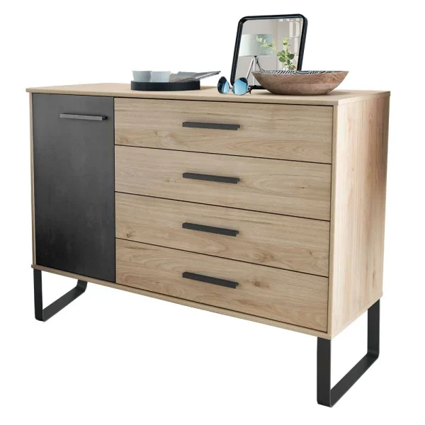 Moderne Loft Kombikommode Mit Bügelgestell – Licruva 1