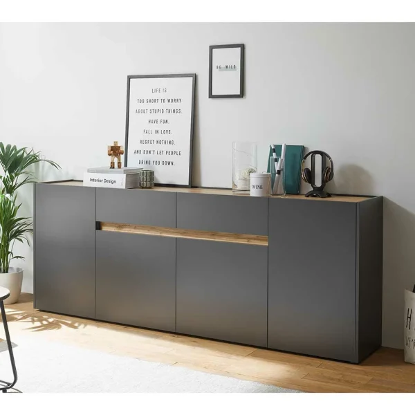 Modernes Sideboard 220 Cm Breit – Ahilav 3