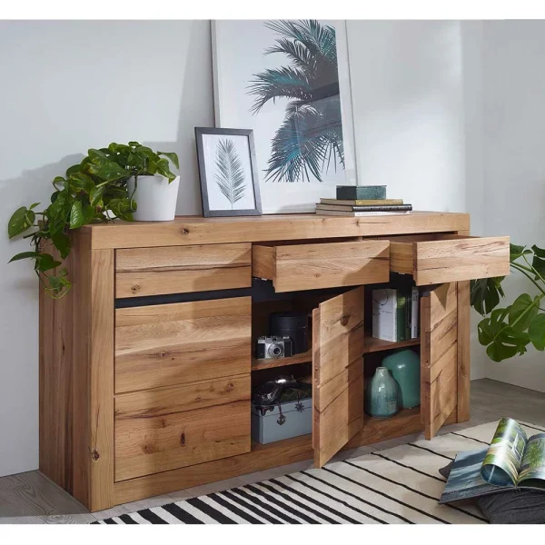 Modernes Sideboard Aus Zerreiche Massivholz – Nescavan 4