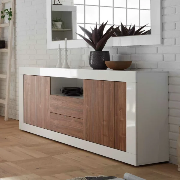 Modernes Sideboard In Nussbaum Dekor – Heres 4