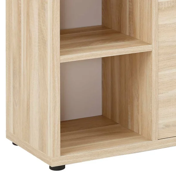 Niedriger Bürorschrank Für Ordner In Eiche – Xedno 4