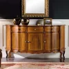 Nussbaumfarbenes Sideboard Dentro Im Barock Design 20