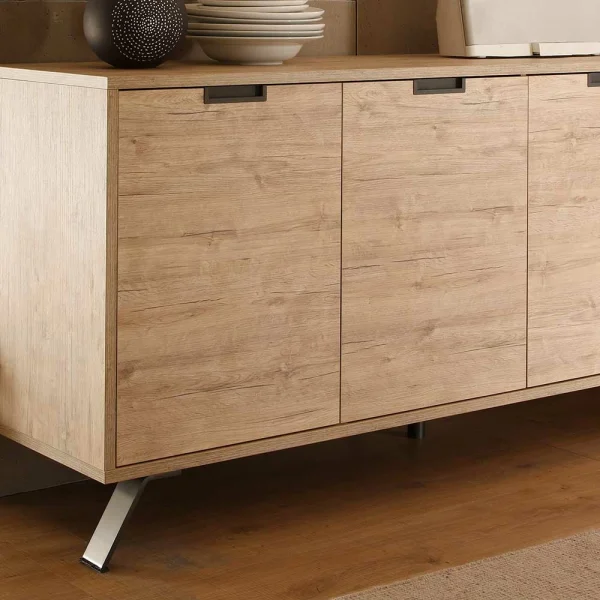 Retro Sideboard Rodonda In Eiche 4