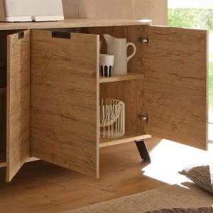 Retro Sideboard Rodonda In Eiche 16