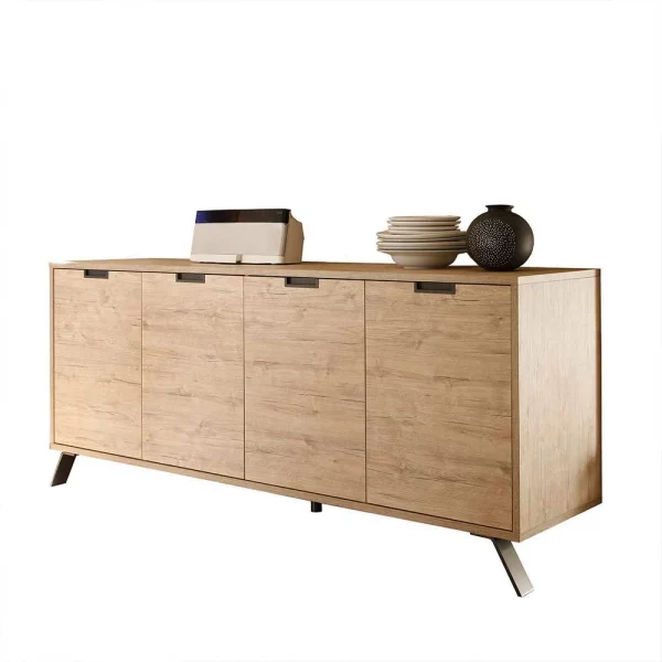 Retro Sideboard Rodonda In Eiche 1