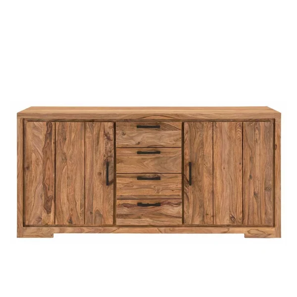 Rustikales Sheesham Sideboard 2-türig – Asmadova 3