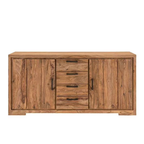 Rustikales Sheesham Sideboard 2-türig – Asmadova 1