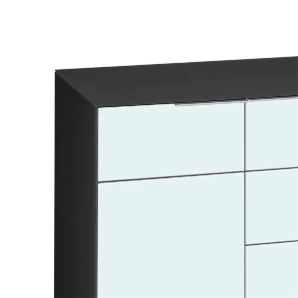 Schlafzimmer Sideboard Riusa In Schwarz Weiß 3