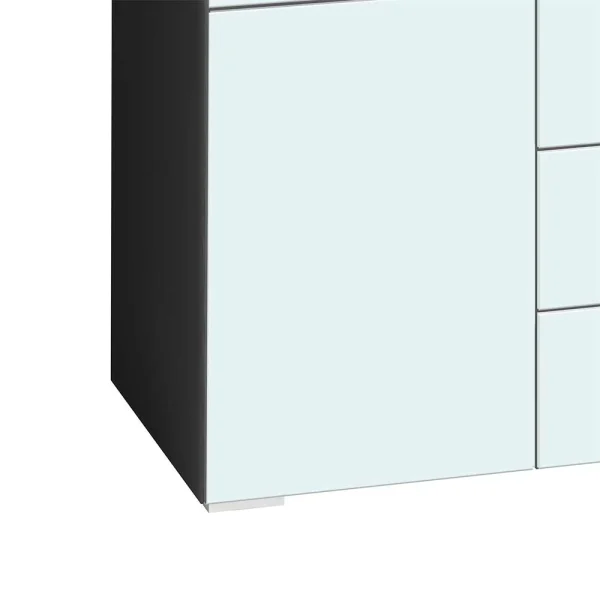 Schlafzimmer Sideboard Riusa In Schwarz Weiß 4