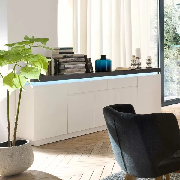 Sideboard Rebelvo Mit Dimmbarer Beleuchtung 3