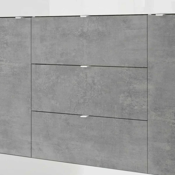 Sideboard In Betonoptik & Weiß HG – Narandu 6