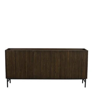 Sideboard In Eiche Dunkelbraun Furnier – Rubrin 12