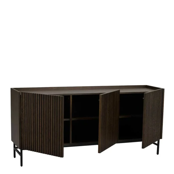 Sideboard In Eiche Dunkelbraun Furnier – Rubrin 7
