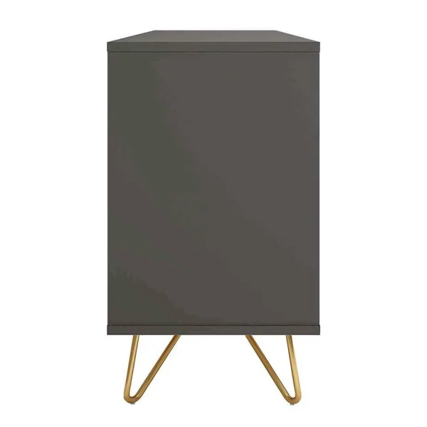 Sideboard In Grau & Gold – Tajibo 4