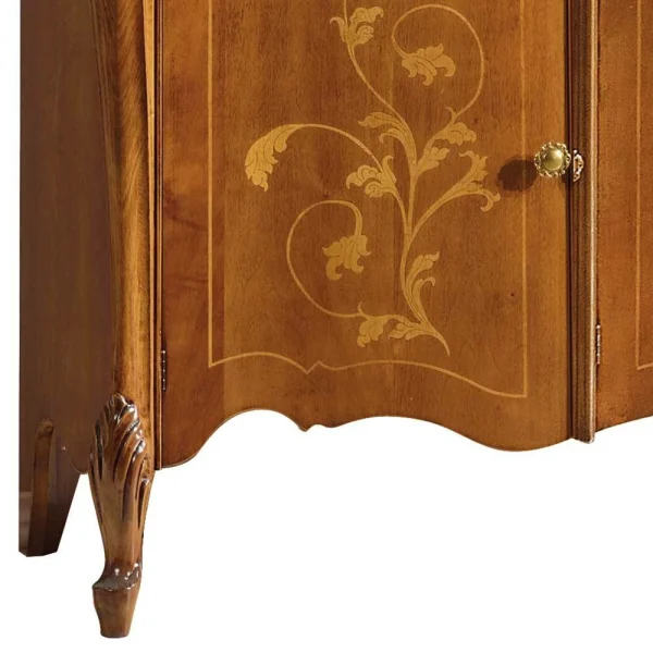 Sideboard In Nussbaum Mit Ranken Dekor – Carlenna 4