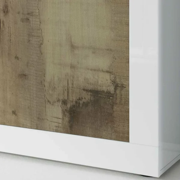 Sideboard In Verwitterter Holzoptik & Weiß – Olvenion 5