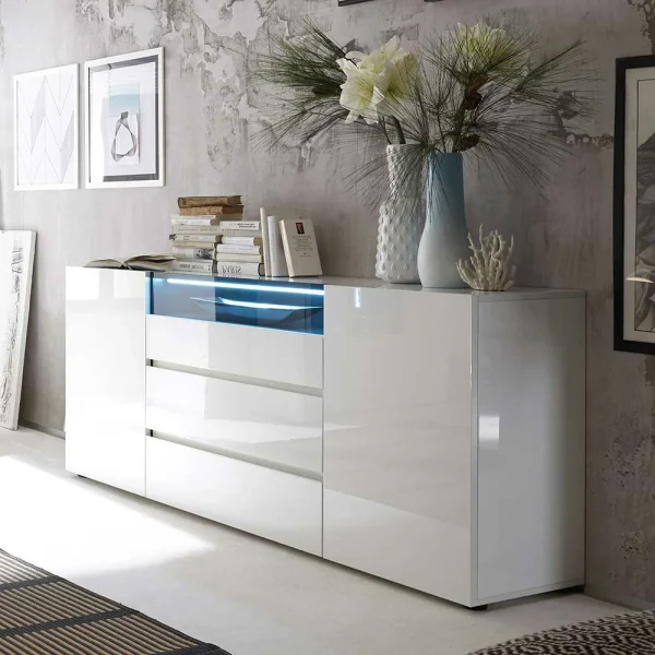 Sideboard Olivera Mit LED Beleuchtung 3