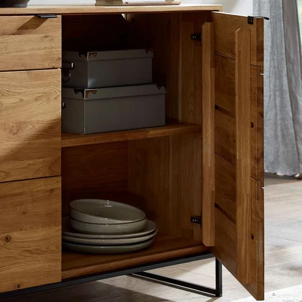 Sideboard Mit 2 Türen & Regal 150x85x40 Cm – Varzado 6