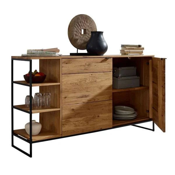 Sideboard Mit 2 Türen & Regal 150x85x40 Cm – Varzado 7