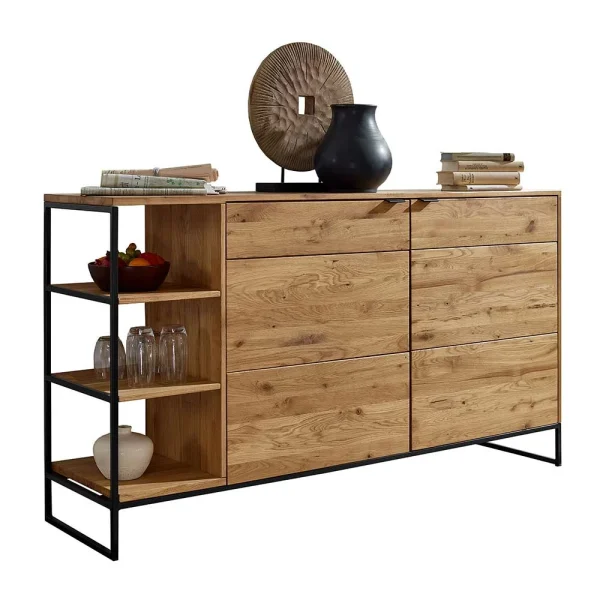 Sideboard Mit 2 Türen & Regal 150x85x40 Cm – Varzado 1