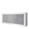 Sideboard Mit 4 Türen In Beton Optik – Narandu 20