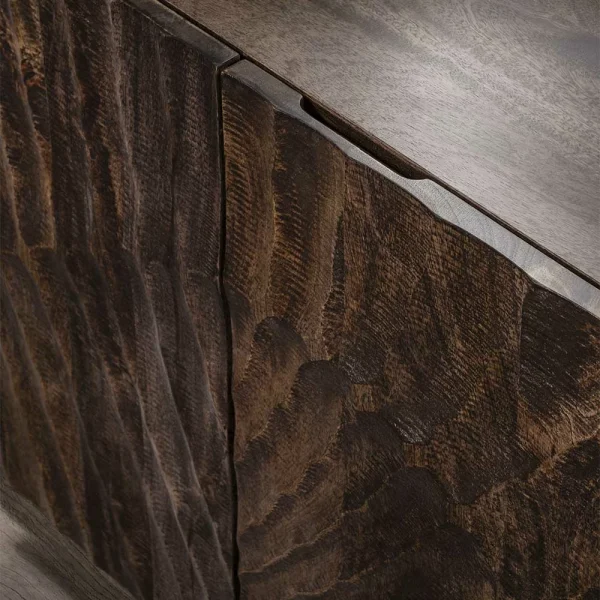 Sideboard Mit Dekorativer Front Schnitzerei – Silecta 6