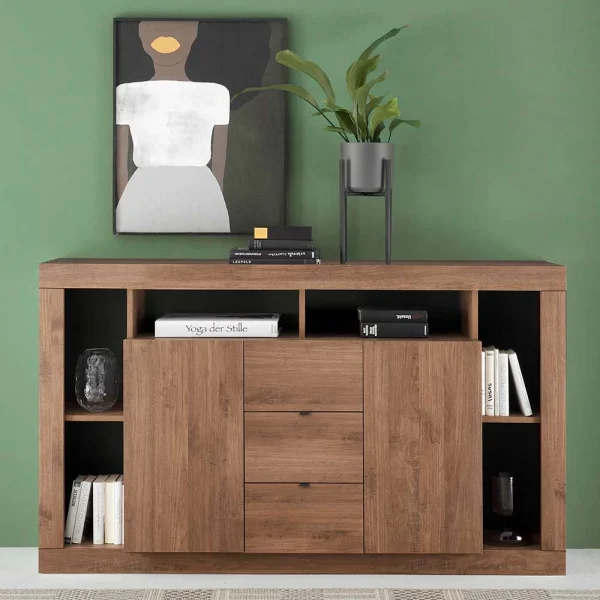 Sideboard Mit Drei Schubladen & Sechs Fächern – Cosmonata 3