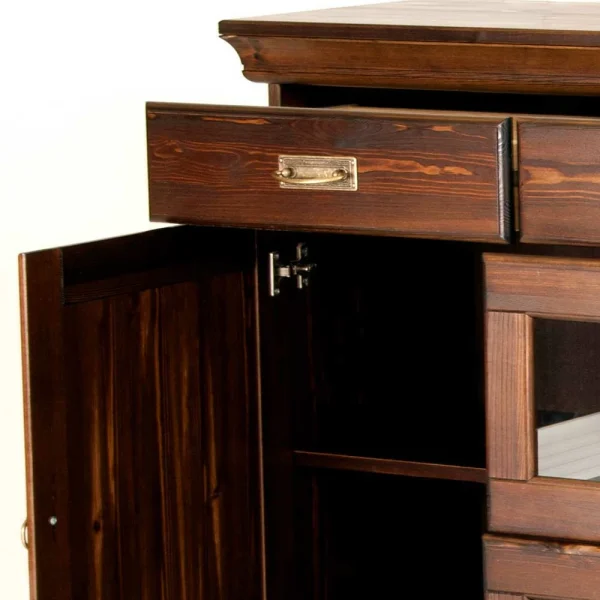 Sideboard Mit Glas Im Kolonialstil – Jurcavs 6