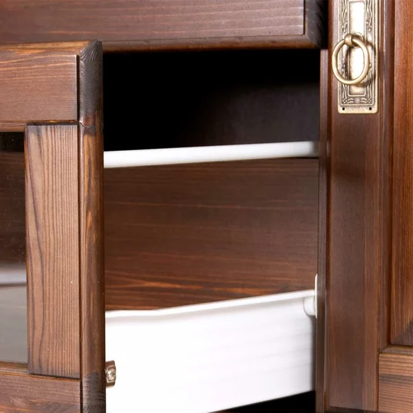 Sideboard Mit Glas Im Kolonialstil – Jurcavs 7