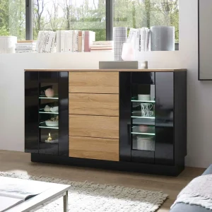 Sideboard Vitrine 136x85x43 Cm – Fincaldon 10