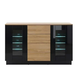 Sideboard Vitrine 136x85x43 Cm – Fincaldon 12