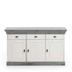 Sideboard Mirandesca In Weiß Grau 10