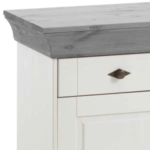 Sideboard Mirandesca In Weiß Grau 18