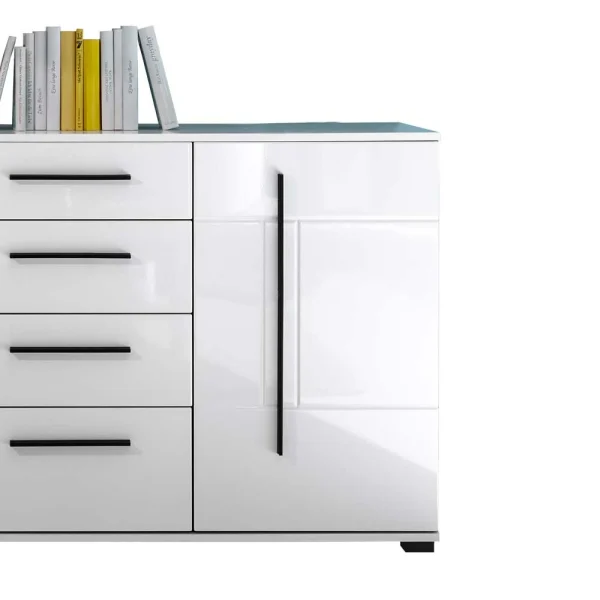Sideboard Jetongos In Weiß Hochglanz 6