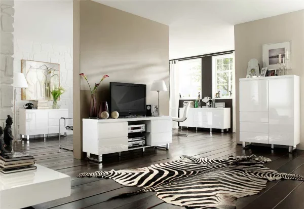 Sideboard Living In Weiß 5