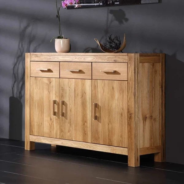 Sideboard Mooney Aus Wildeiche Massivholz 1