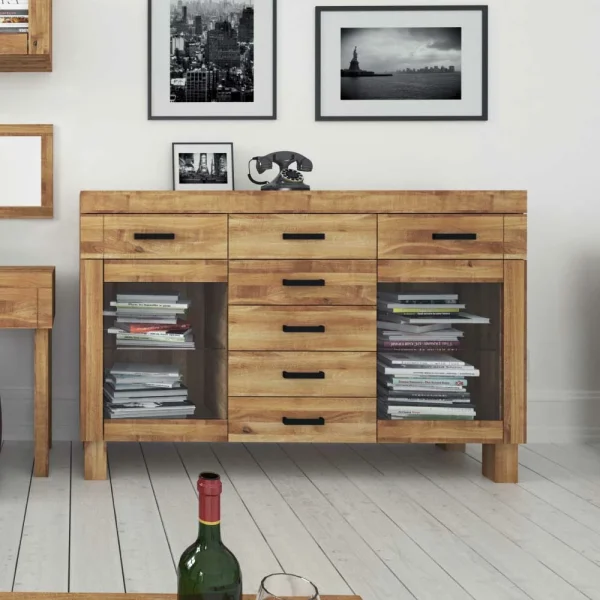 Sideboard Layulino Aus Wildeiche Massivholz 3