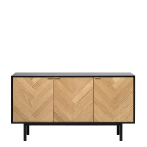 Skandi Türen Sideboard Mit Fischgrät Design – Carneys 12