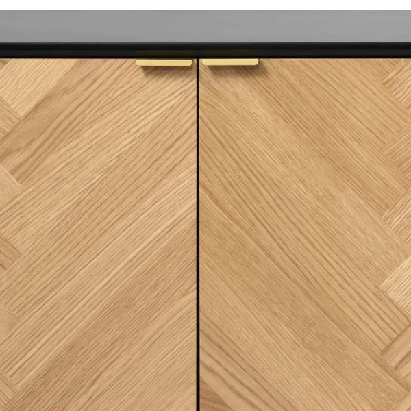 Skandi Türen Sideboard Mit Fischgrät Design – Carneys 7